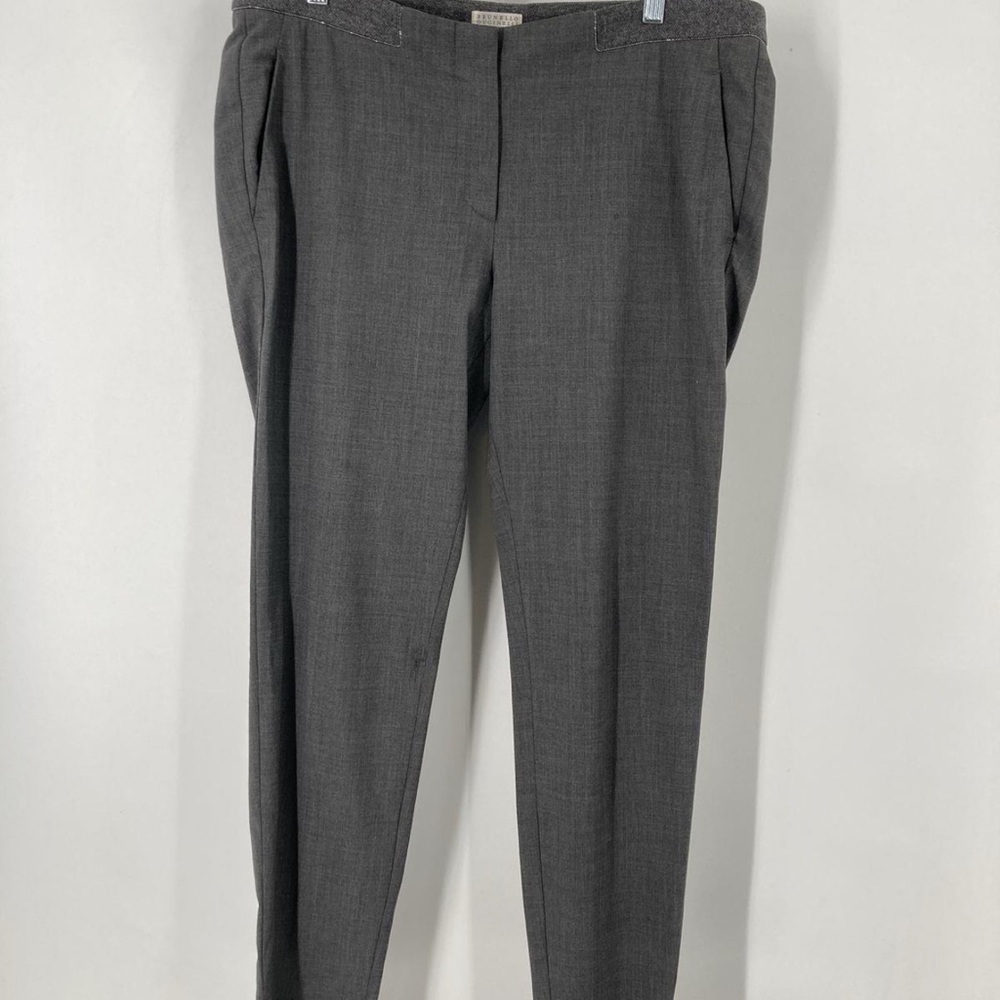 Women’s Gray Brunello Cucinelli dress pants